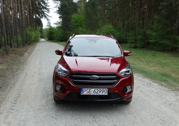 Ford Kuga cena 87900 przebieg: 86300, rok produkcji 2019 z Maszewo małe 154